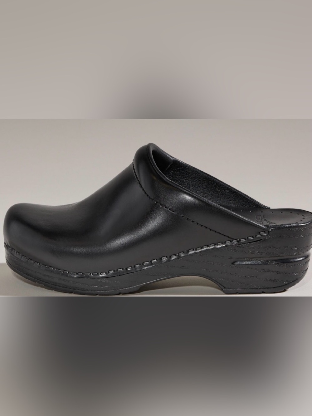 NWOT Dansko Sonja Black Cabrio Clog 39 8.5-9
